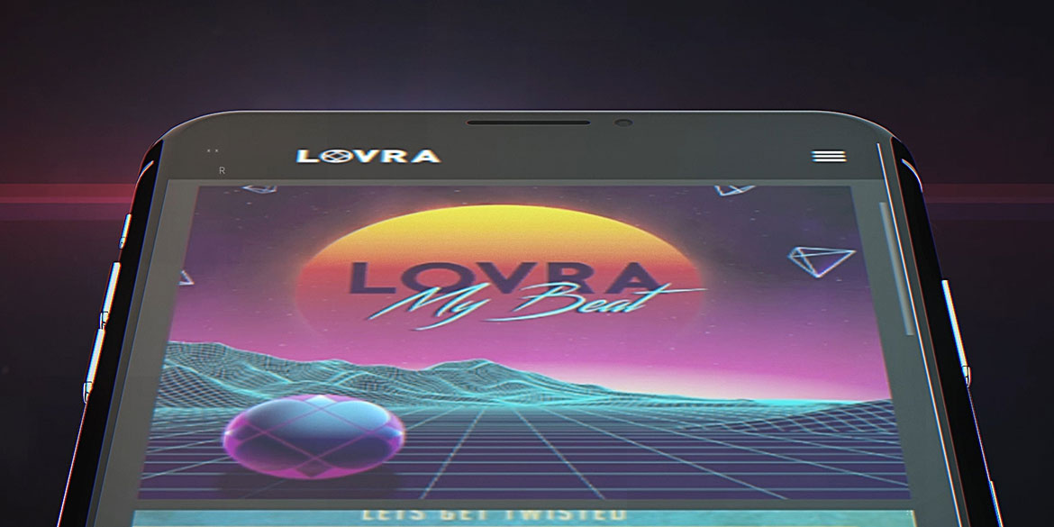 LOVRA Responsive Webdesign, LOVRA Music